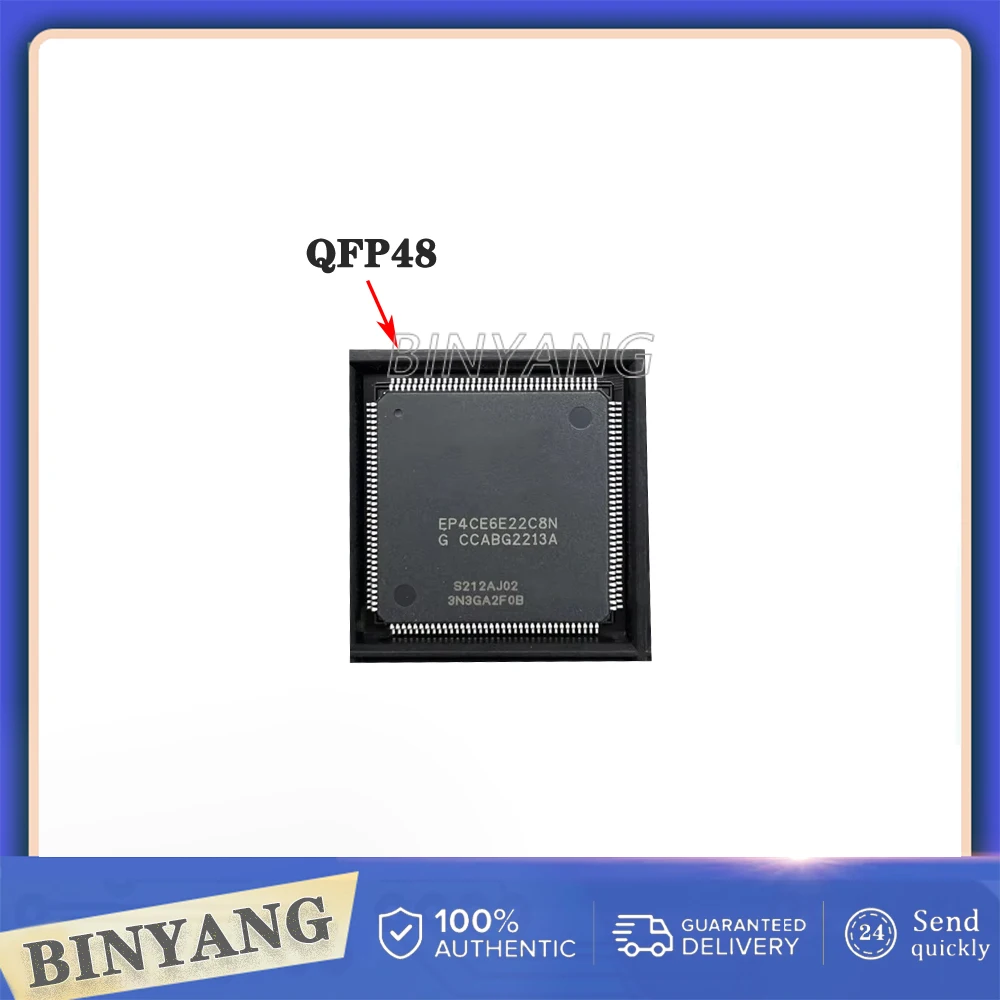 1PCS/lot  EP4CE6E22C8N EP4CE6E22I7N TQFP144 100% new imported original IC Chips Fast delivery