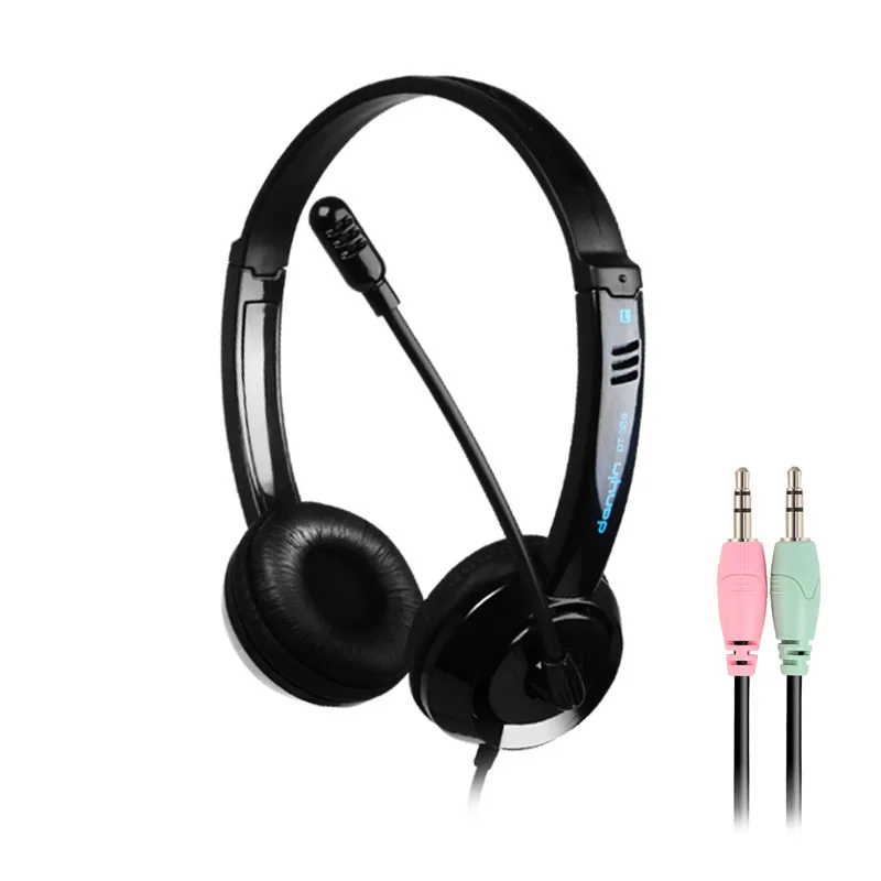 Auriculares para ordenador de Audio electrónico CF, cascos con cable de escritorio, enchufe Dual, auriculares para Notebook, tableta, música de graves Hifi