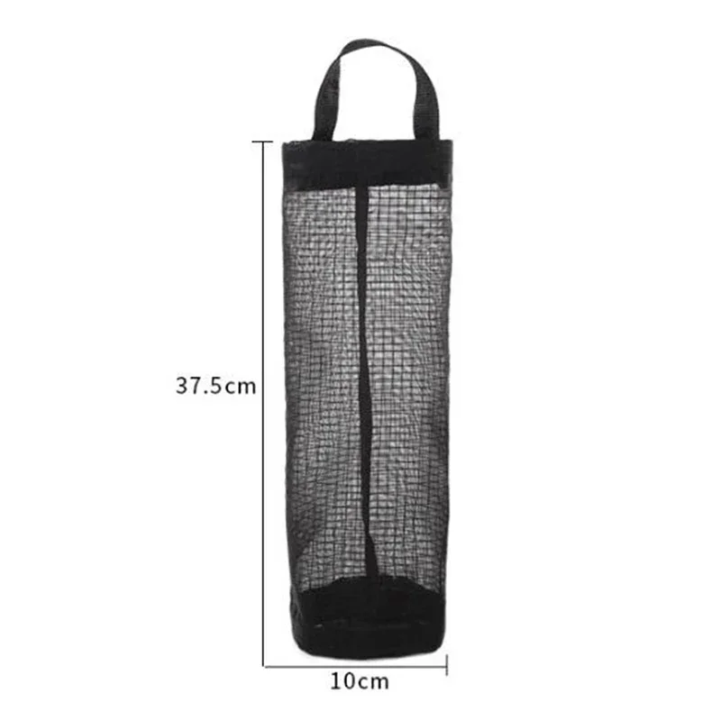 Home Grocery Bag Holder Wall Mount Plastic Bag Holder Dispenser Hanging Storage Trash Garbage Bag Kitchen Garbage Organizer