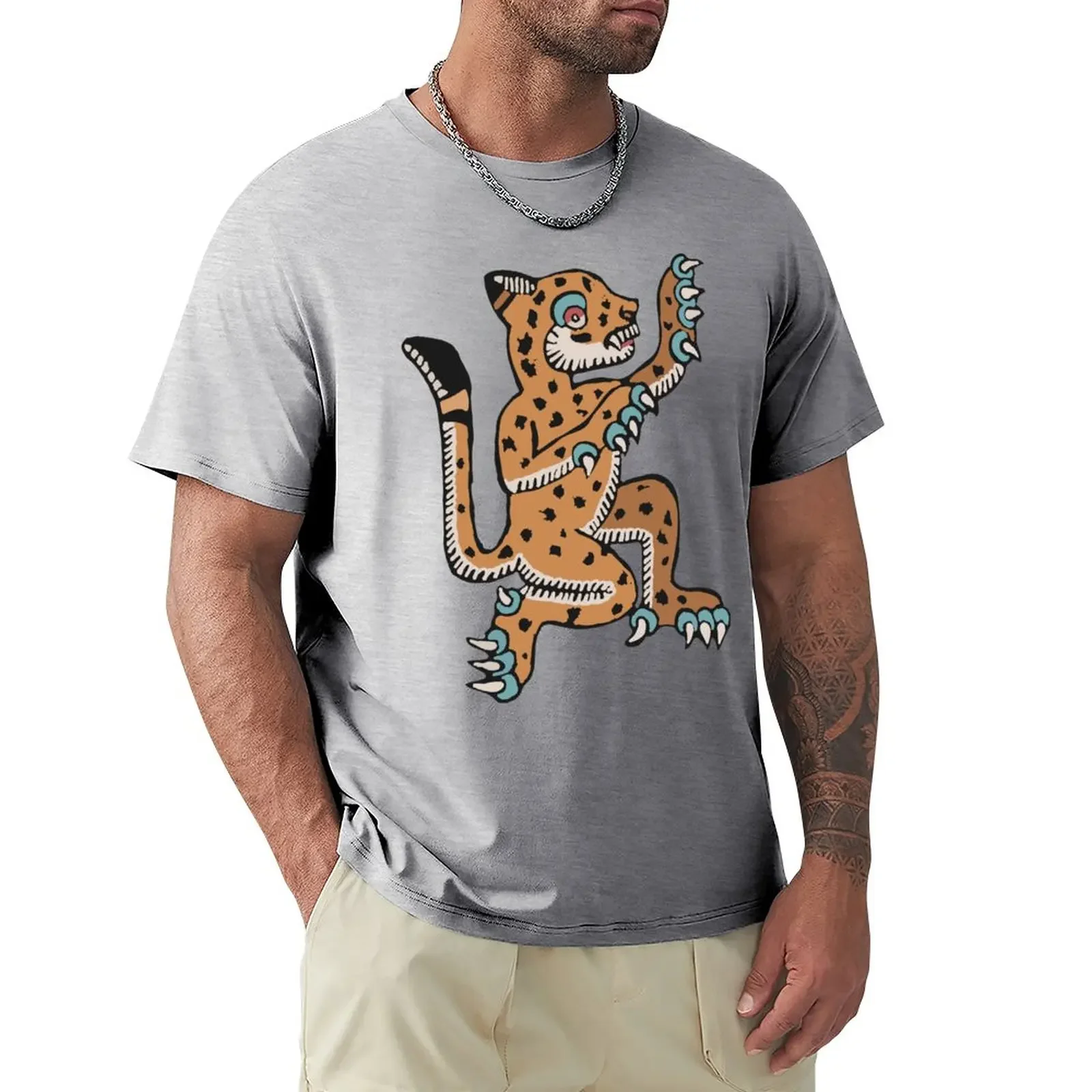 Ocelot T-Shirt oversizeds plus size tops Men's t shirts plus sizes quick-drying new edition Men's t shirts