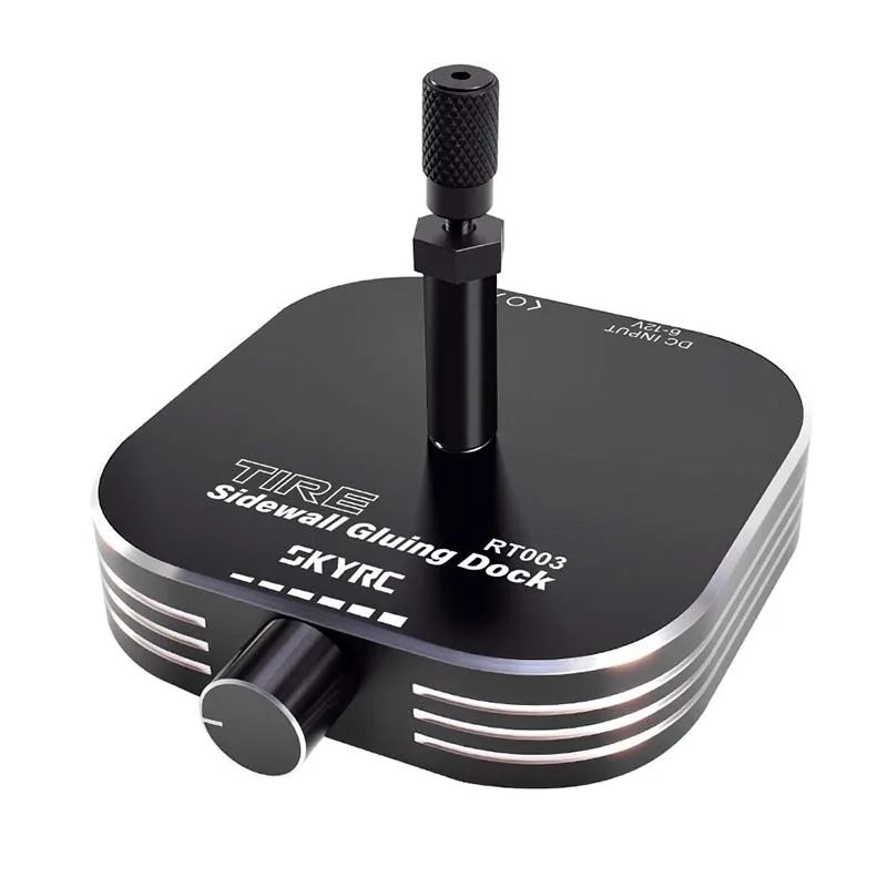 SKYRC Tire Sidewall Glue Application Station, Bidirectional Rotation, Smooth Rotation, Glue Application Tool for RC Car Tires