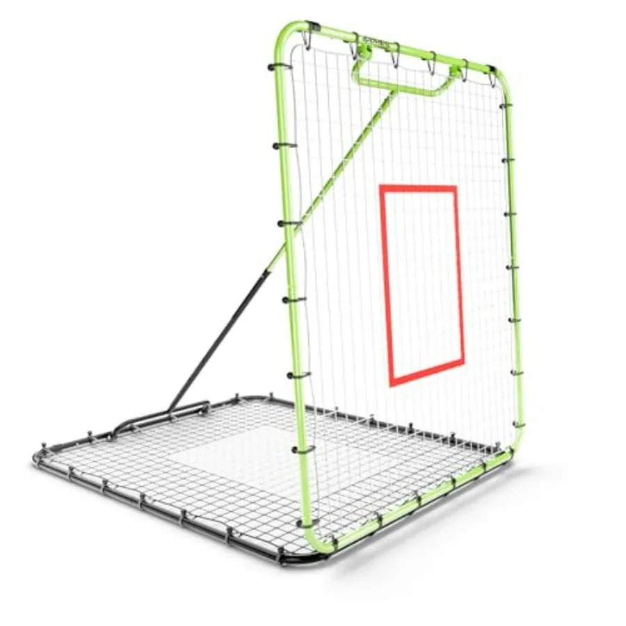 

Baseball Rebounder Net 54×48 in Adjustable Training Net with 6 Angles Reversible Rebound Net for Pitching Throwing Fielding Dur