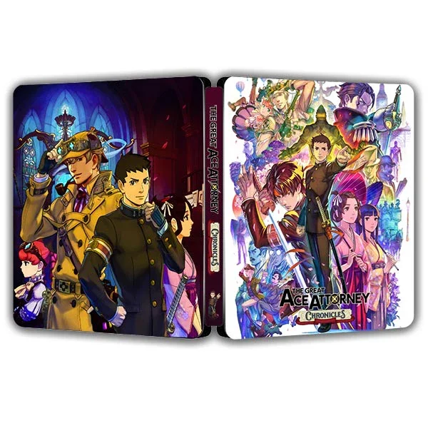 

The Great Ace Attorney Chronicles ALL Platforms Steelcase FantasyBox (Customization,Steel case,Game CD not included)