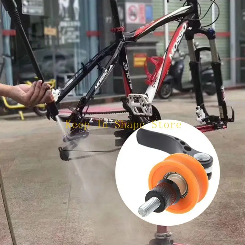 

U1JC Инструмент для хранения велосипедной цепи, щетка для очистки велосипедной цепи для хранения и очистки цепи