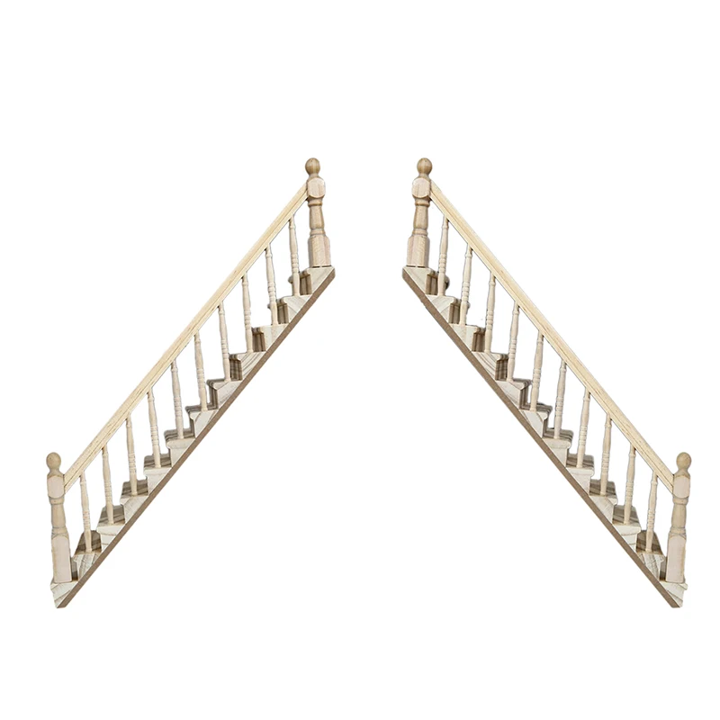 

Лидер продаж, 1:12 Миниатюрные аксессуары для кукольного домика «сделай сам», поручни для лестницы, деревянная мебель, игрушка, подарок для детей, Рождественская модель