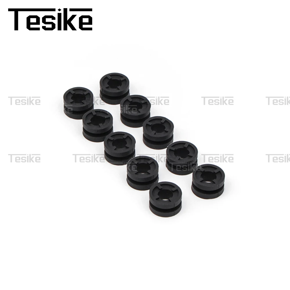 10 قطعة دراجة نارية العالمي المطاط الجانب غطاء طوقا لياماها هوندا كاواساكي سوزوكي دوكاتي انتصار الملحقات