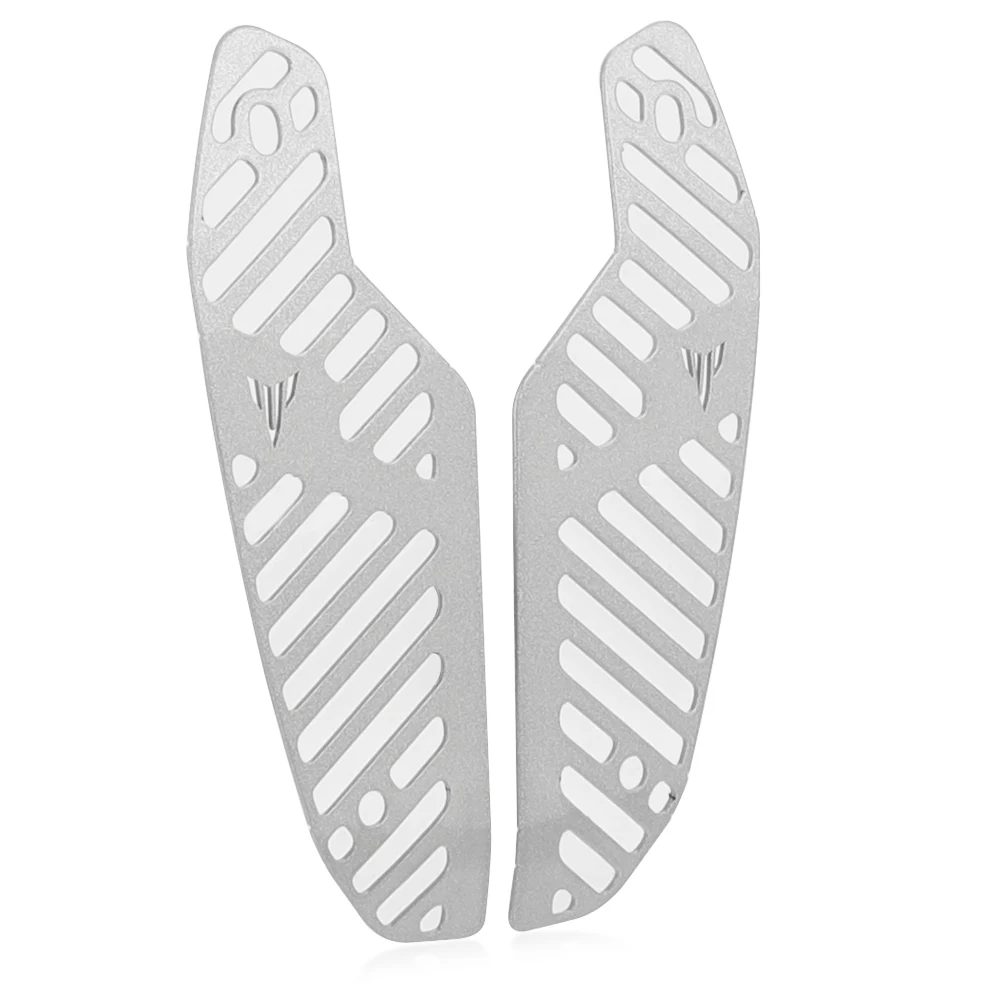 دراجة نارية الملحقات مدخل هواء غطاء الشواية الحرس حامي لياماها MT-09 SP FZ-09 2017-2018-2019-2020 الألومنيوم MT09 FZ09 #5