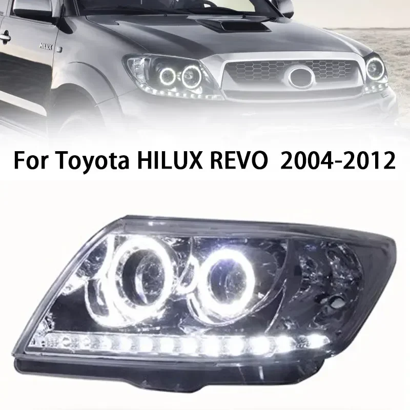 

Car Lights For Toyota Hilux LED Headlights 2004-2012 Hilux Revo Vigo Headlight DRL Bi-Xenon Lens High Low Beam Parking