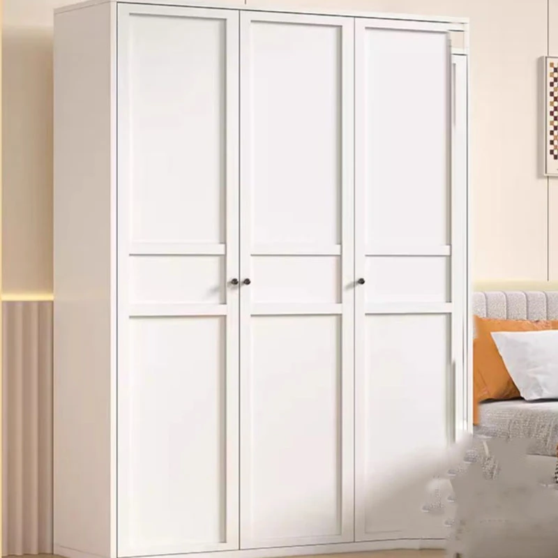 Nordic Storage Organizer Wardrobe Storage Aesthetic Hotel Wooden Wardrobe Closets Bedroom Systems Ropero Armable Home Furniture