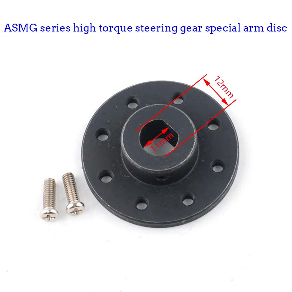 ASMG-MTA 350kg.cm Magnetic Encoding 360 Degree High Torque Digital Servo with Arm Disc Large Robotic Manipulator for Robot Car