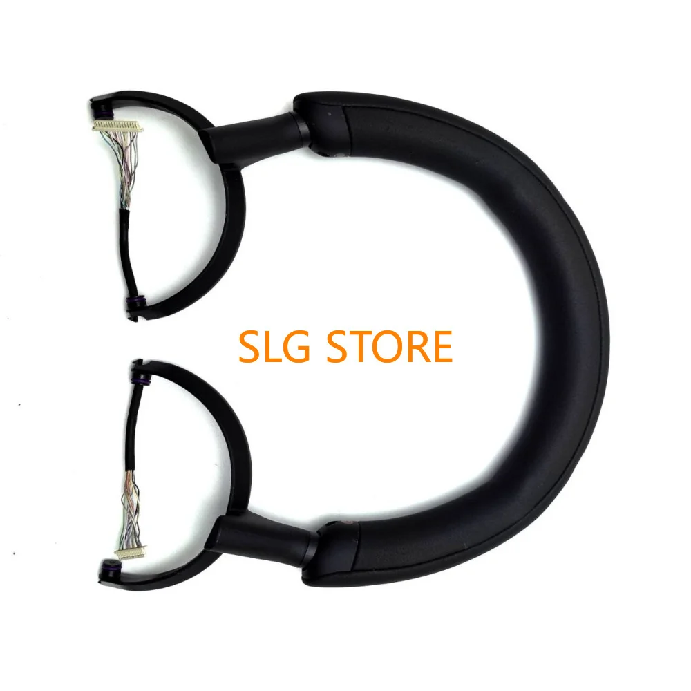 بلوتوث لاسلكية للضوضاء ، مجموعة عصابة رأس سوداء ، قطع غيار أصلية لسوني ، سماعة رأس ، عرض XM5