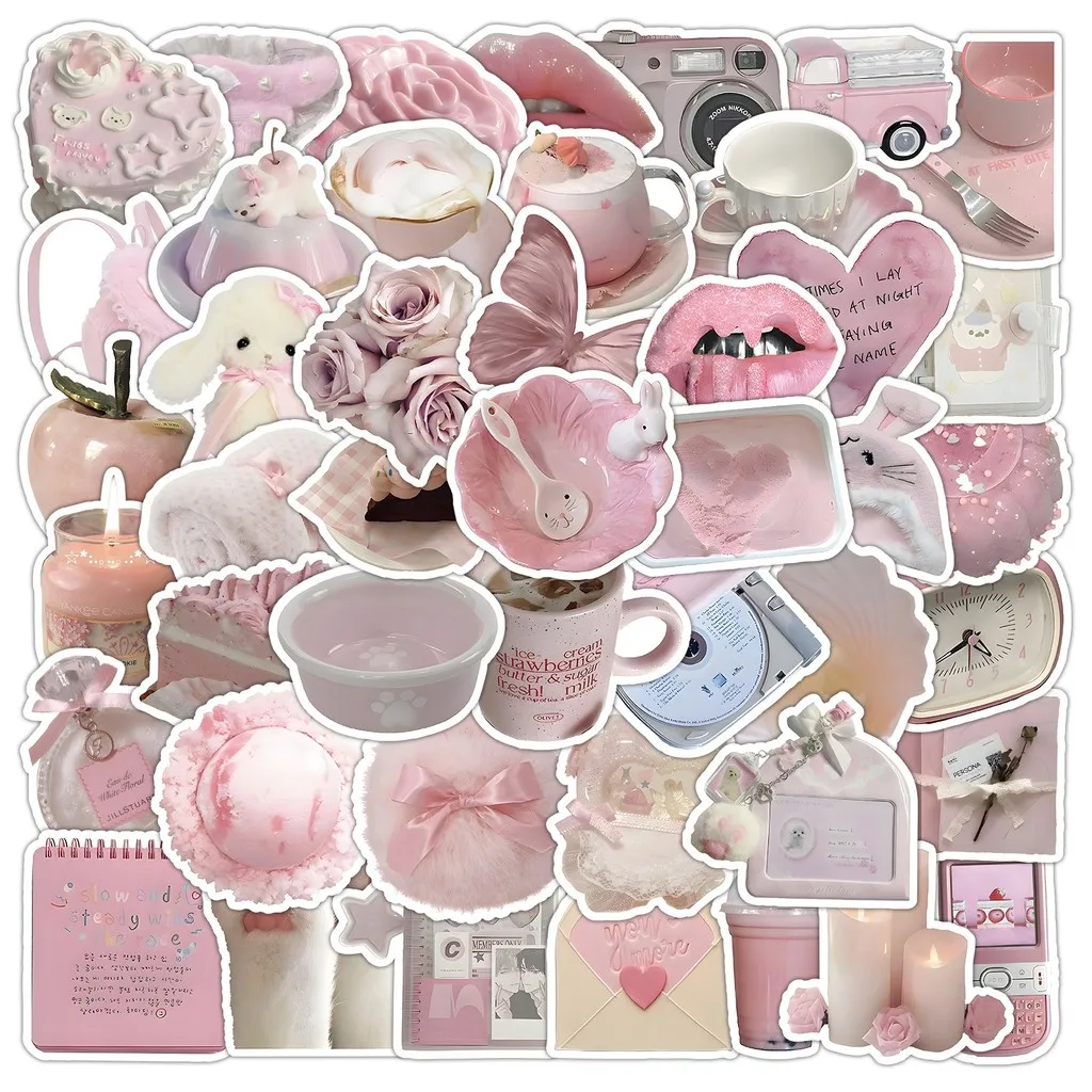 

50 шт., наклейки «Персиковая Луна» с цветом персика и весенней тематикой, декоративные наклейки для журналов, чехлы для телефонов, магазин YourLife