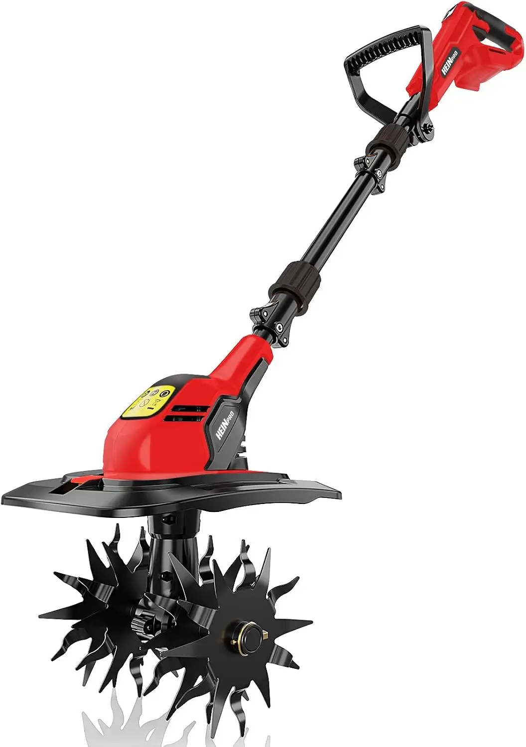 

Cordless Tiller Cultivator Compatible with Milwaukee M18 Battery, 9In Tilling Width & 7In Depth Electric Tiller for Gardening