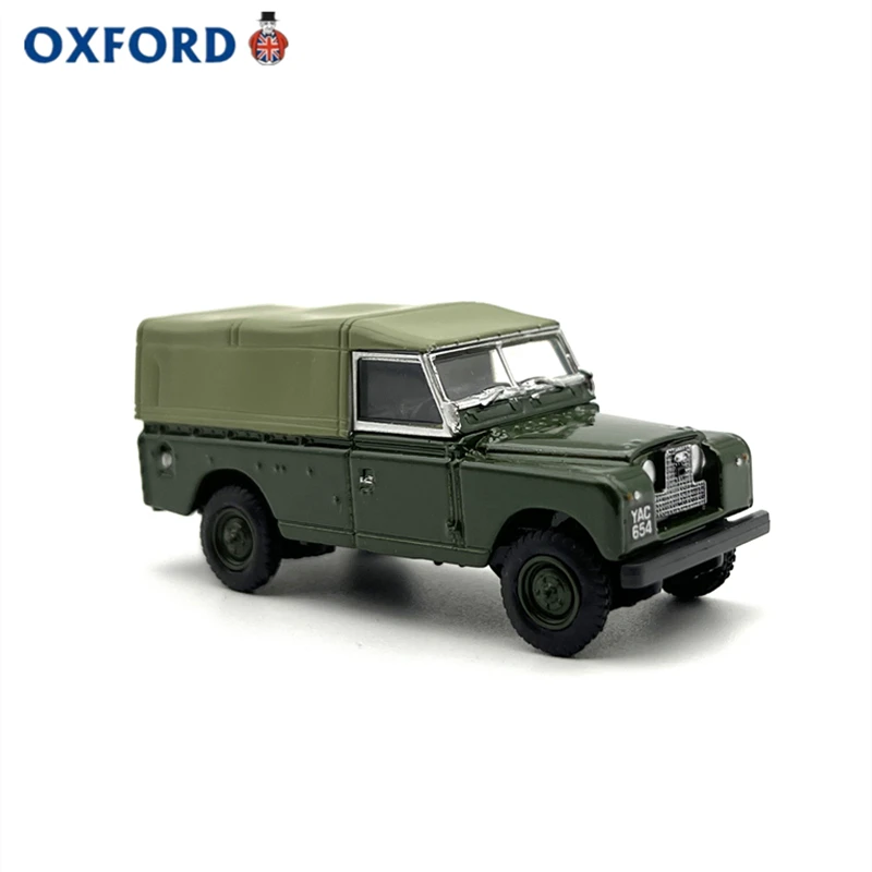 Oxford 1:76 Land Ro-ver II Jeep Transporter Diecast Simulation Model Cars Toys