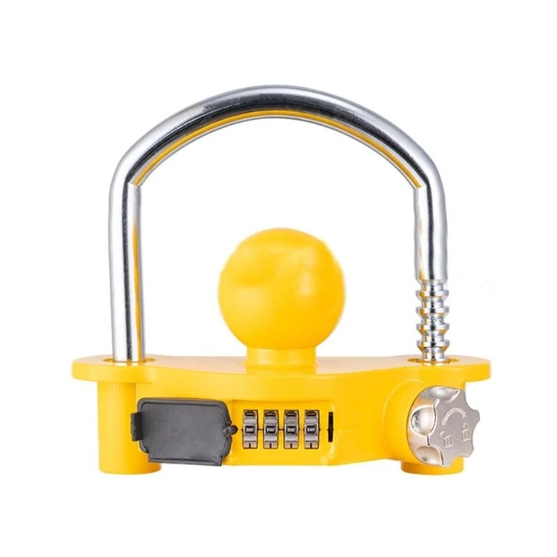 A2UC Universal Padlock Code Password Hitch Coupling Lock Trailer Tow Ball Camping Anti-Theft Weatherproof Accessories