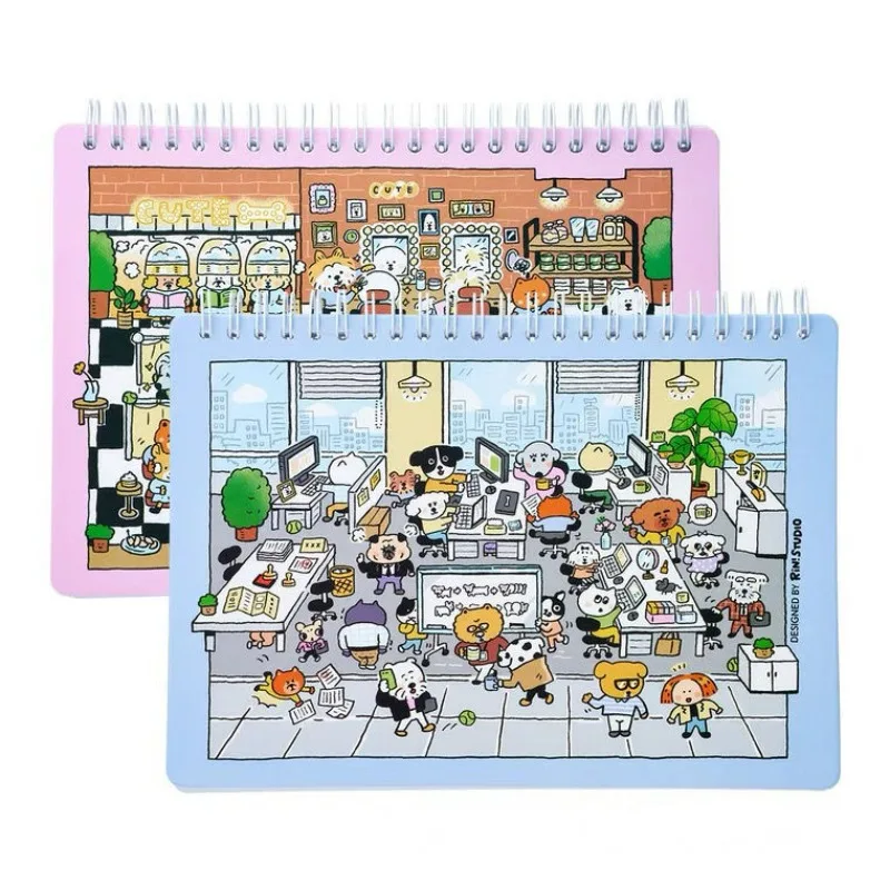 Lin Hammer-Double Sided Release Paper, A5 Bobina Livro, Fita Adesiva Adesiva, Livro de Imagem Bonito