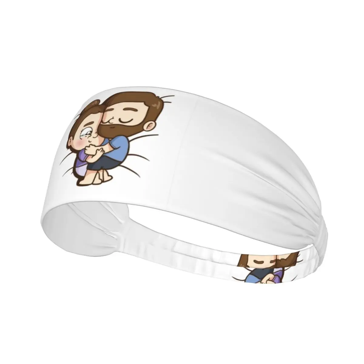 

Custom Pibubear Sweatband for Men Women Quick Drying Sports Sweatband Gym Yoga Running