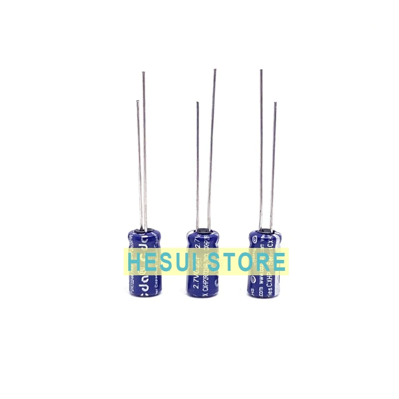 1/5/10pcs New original 2.7V0.22F Farrah capacitor 2.7V0.5F small size 5*10mm