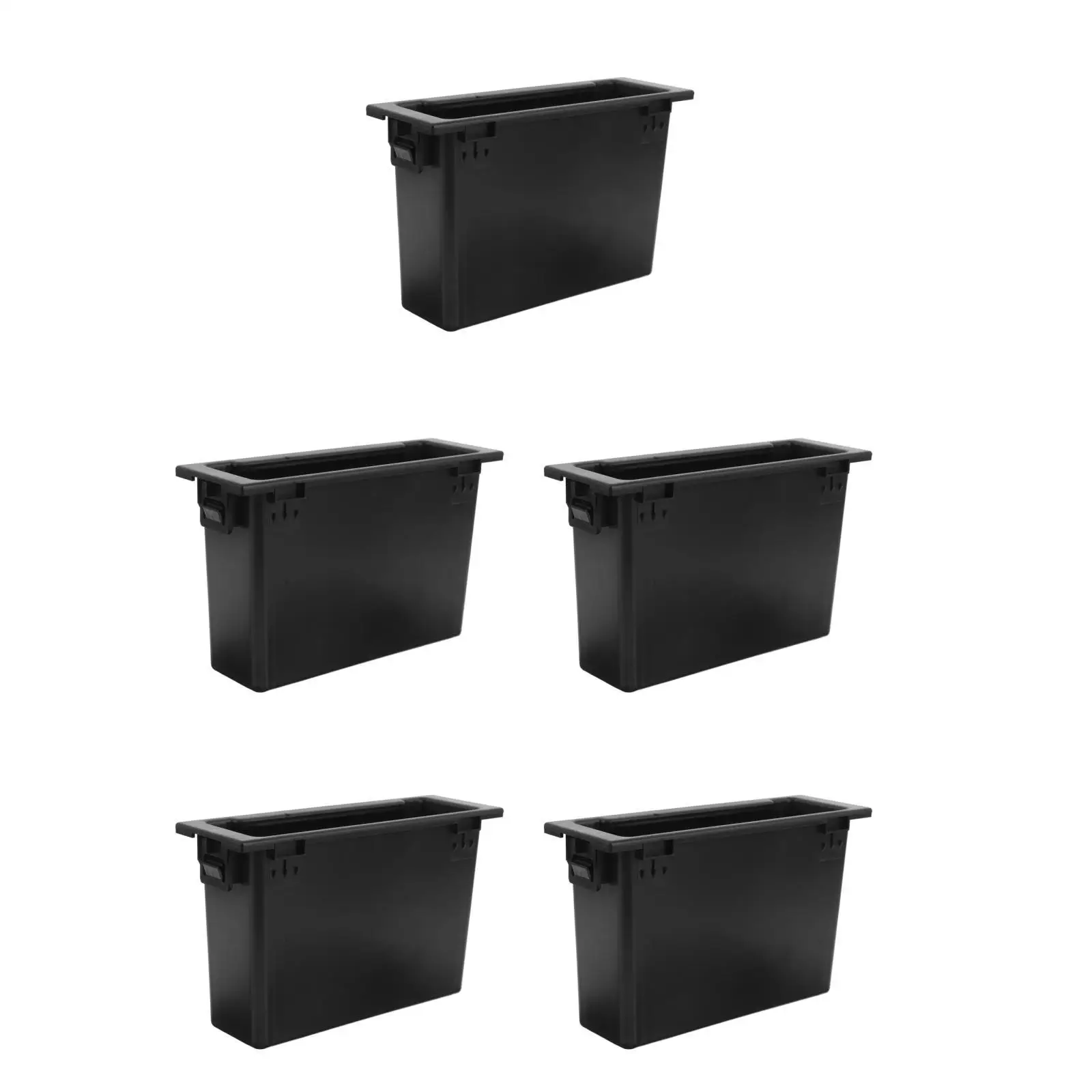 

5pcs Auto Dashboard Pocket Organizer Seat Gap Filler Car Stereo Radio Kit Side Storage Front Interior Accessories Accesories