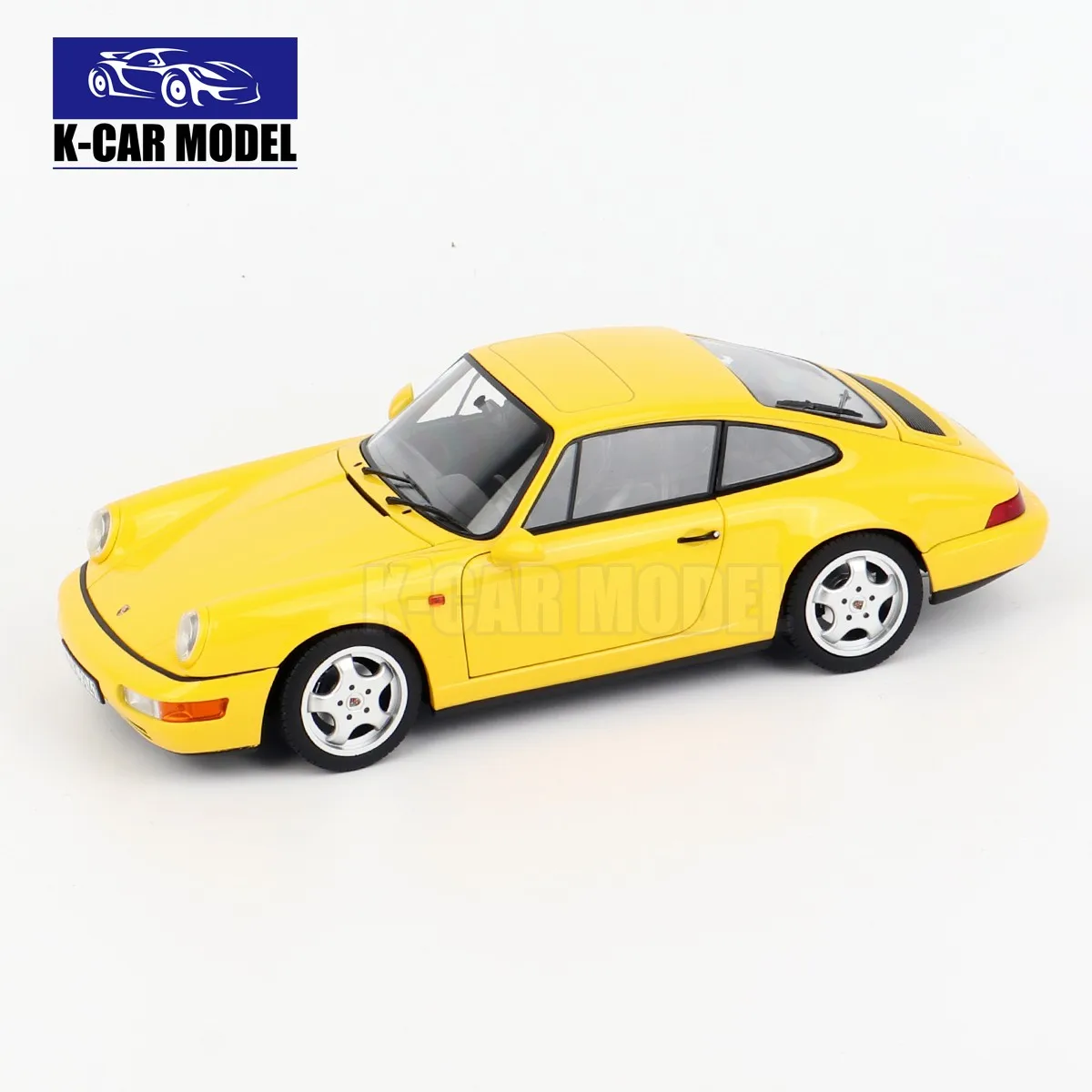 Nover 1/18 911 964 Carrera 2 1992 Gelb Yellow Diecast Model Toy Cars Gifts For Father Friend