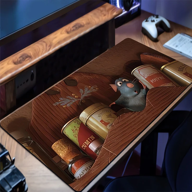 

Mouse Pad Design Non-Slip Desk Mat Gaming R-ratatouille Accessories Stitched Edges For Home And Game For Gamer Mousepad