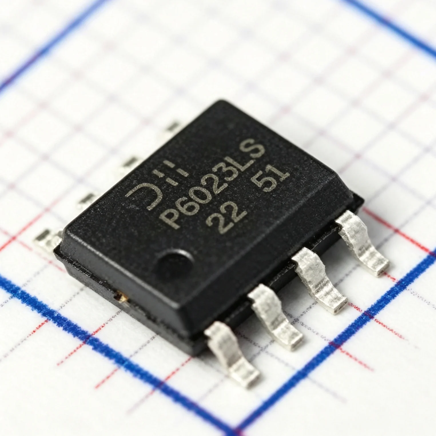 Picture 5: 10PCS DMP6023LSS-13 Marking P6023LS SOIC-8 SOP-8 SO-8 60V 6.6A 1.2W 33mΩ P-Channel NEW Original Field-Effect Transistor MOSFETs