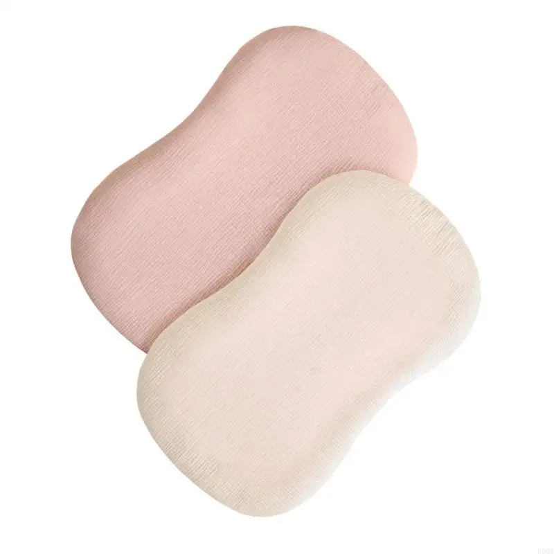 D5QA ملاءة سرير أطفال مريحة مكونة من قطعتين، أكمام مريحة لحديثي الولادة والأطفال الصغار #2