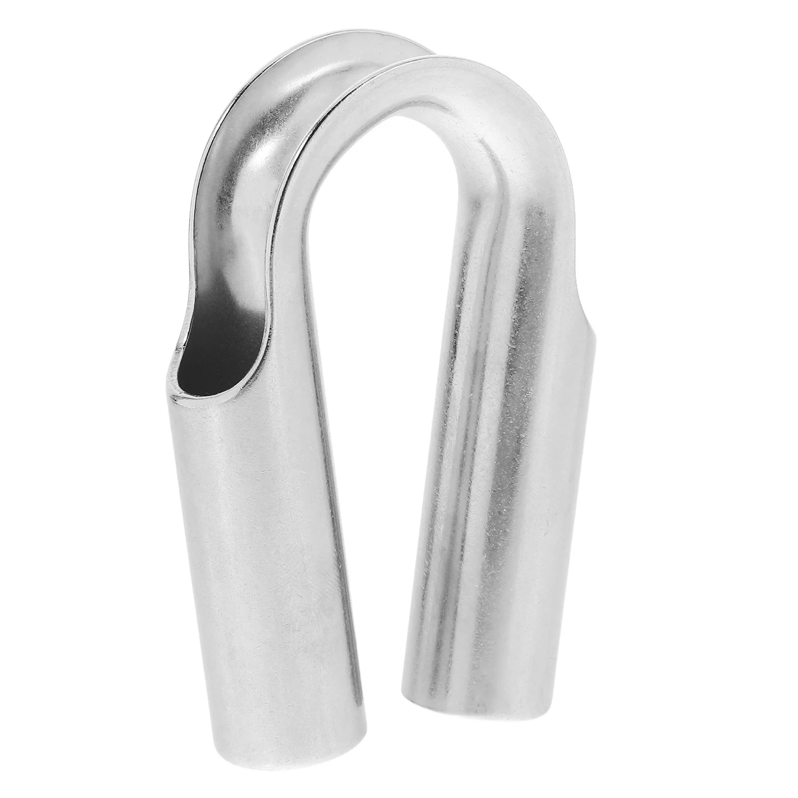 

Chicken Heart Ring Protective Cover Heavy Duty Stainless Steel Thimble Tube for Towing Rigging Wire Rope Cable Thimbles