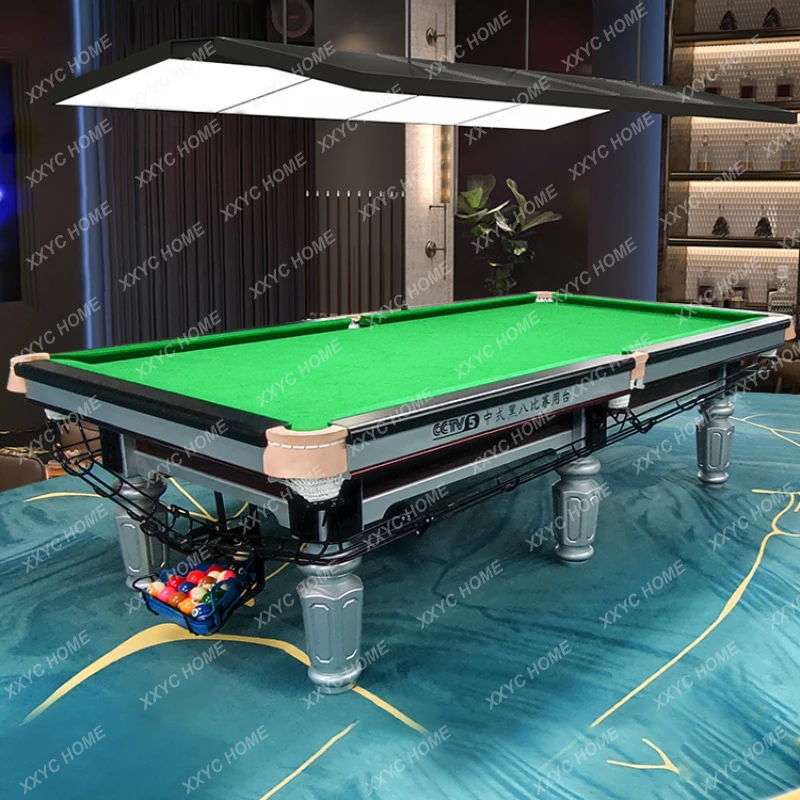 

Pool Table Standard 300.00cm Marble Table Top Commercial Competition Chinese Two-in-One Table Home