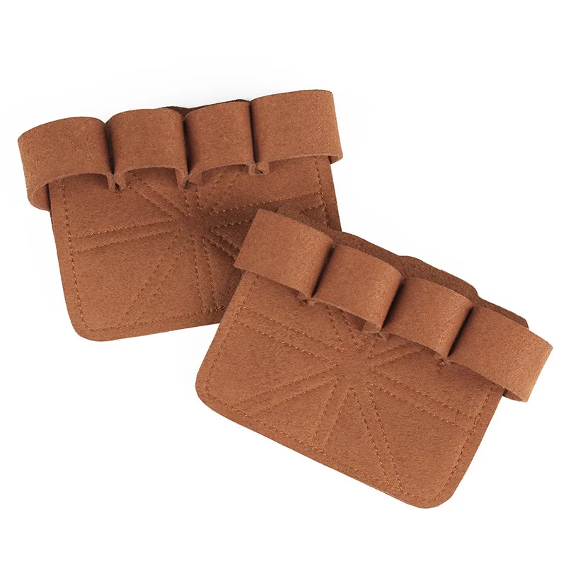 Rindsleder Gym Handschuhe Griffe Anti-Rutsch Gewicht Power Gürtel Hebe Pads Kreuzheben Gürtel Workout Crossfit Fitness Handschuhe Palm Schutz – Detail 9