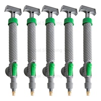 5PCS Portable Manual High Pressure Air Pump Sprayer Adjustable Drink Bottle Spray Head Nozzle Garden Watering Tool Sprayer
