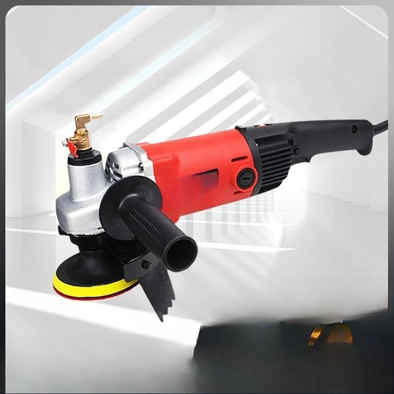 물 주입식 앵글 그라인더, 다이아몬드 테라조 기계, 휴대용 계단 모서리 연마 및 광택 기계