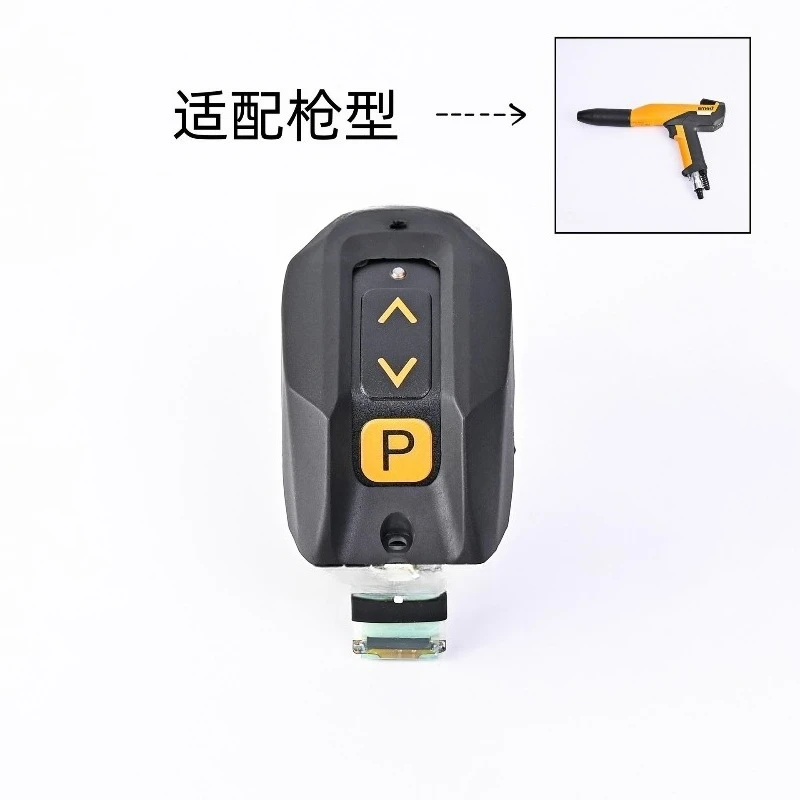 Industrial Powder Coating Gun Rear Cover Control Panel Trigger Button Replacement Fitting