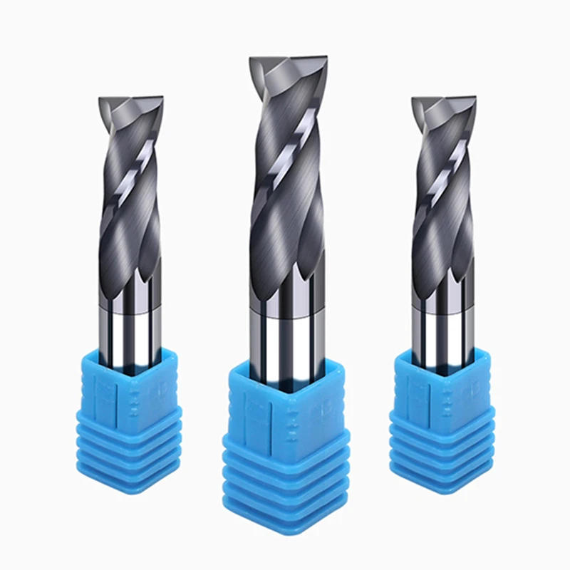 HRC50 Carbide End Mill 1 2 4 5 6 8 10 12mm 4Flutes Milling Cutter Cutting Iron Cutter CNC Maching  CNC EndMill Milling Cutter