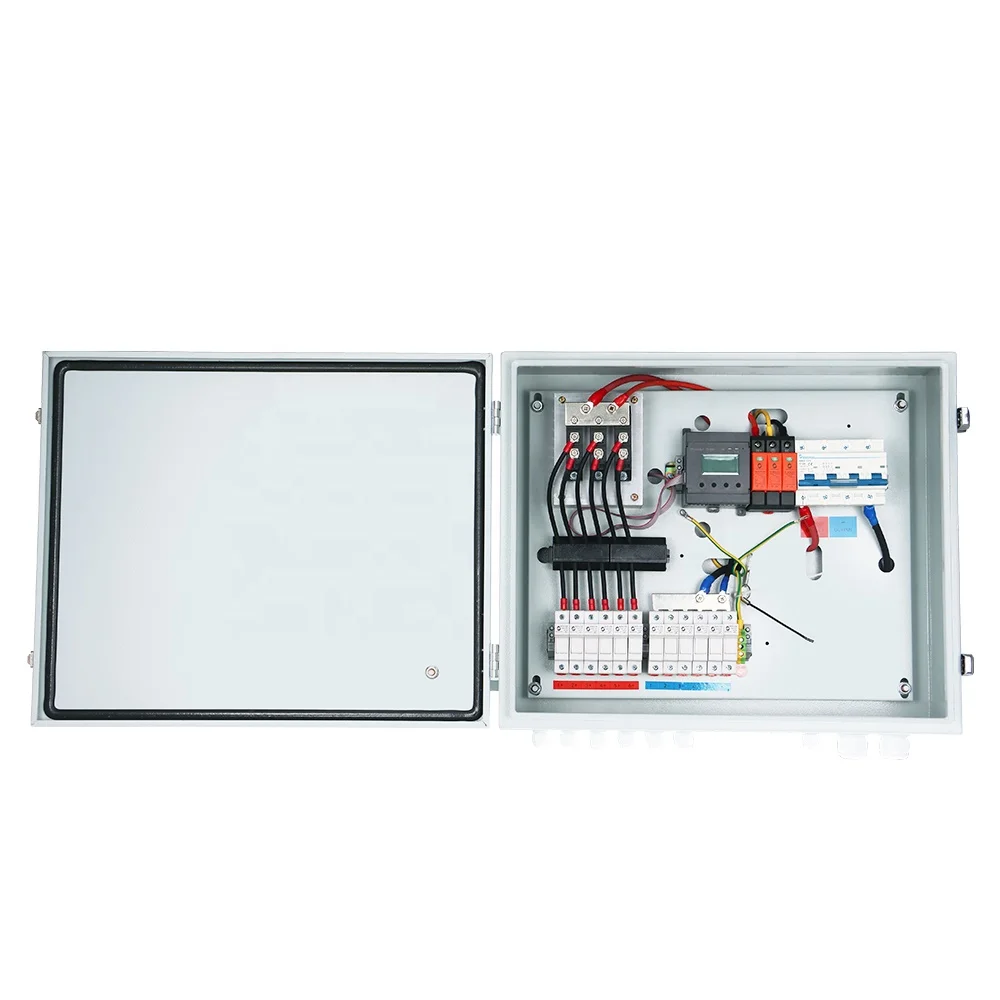 WSDB-PV6/1DM 6 مدخل 1 مخرج 1000 فولت 16A سلسلة صندوق الموحد الكهروضوئي الشمسي مع صمام ثنائي ومراقبة لنظام الطاقة الشمسية #1