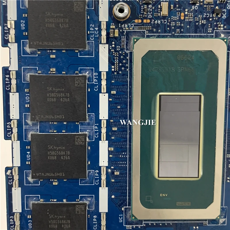 For HP Envy X360 2 in1 14-fc0023dx 14-FC Laptop Motherboard N91000-601 KPM42 LA-N471P SRN6E Ultra 5 125U  SRN6B Ultra 7 155U