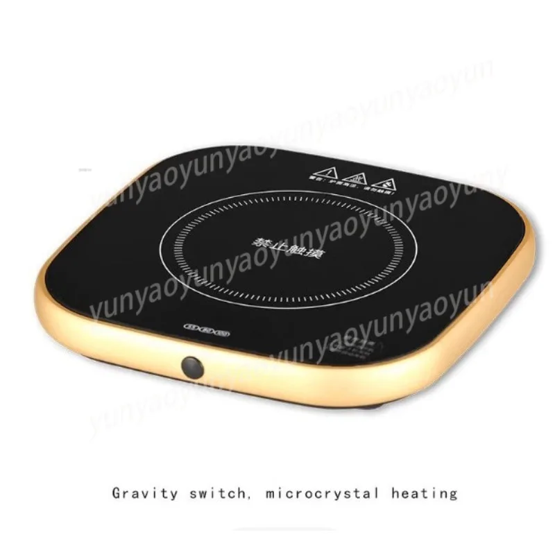 Miniature Ultra-thin Small Electric Ceramic Furnace Glass Teapot Pad Heating Cup Pad Insulation Base 100 ℃