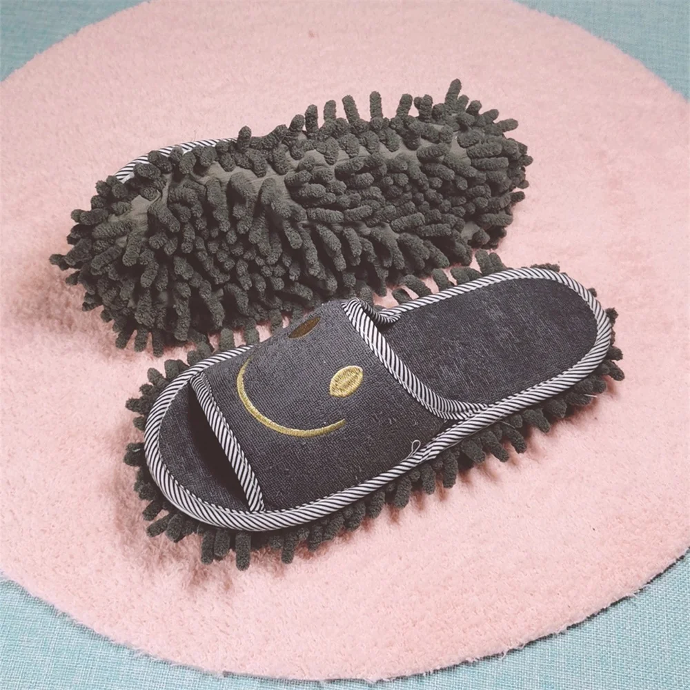 Mop Floor Shoes No Hair Loss Without Bending Down Multifunction Cleaning Accessories Home Cloth Cleaning Shoes Detachable