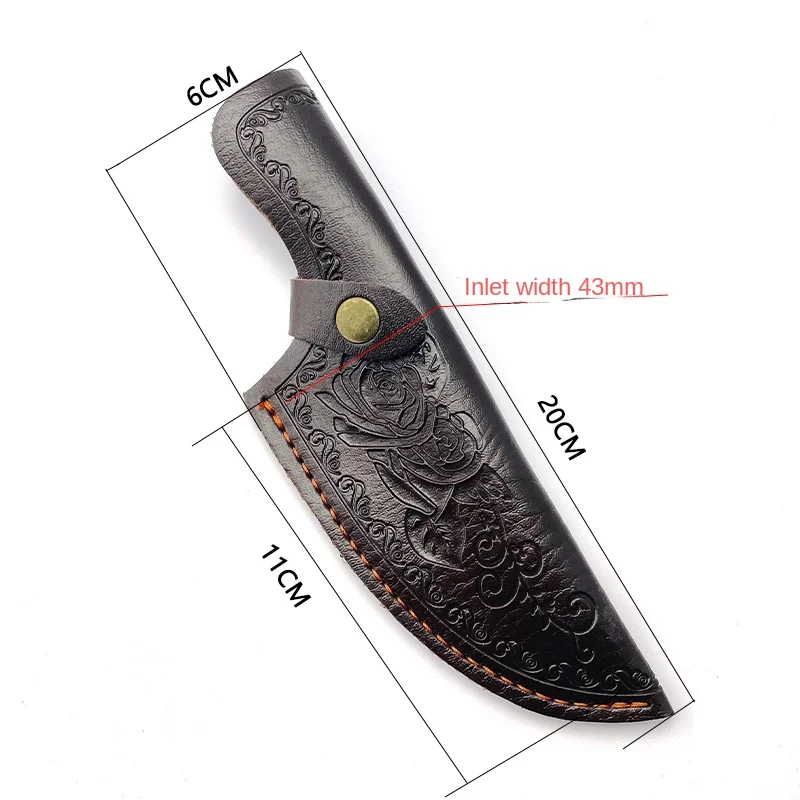 Folding Knife Set Universal Leather Sheath Customized DIY Accessories