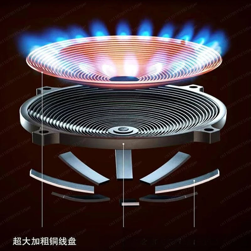 Induction cooker household 3500W power fire cooking without radiation easy to clean multifunctional electromagnetic cooker
