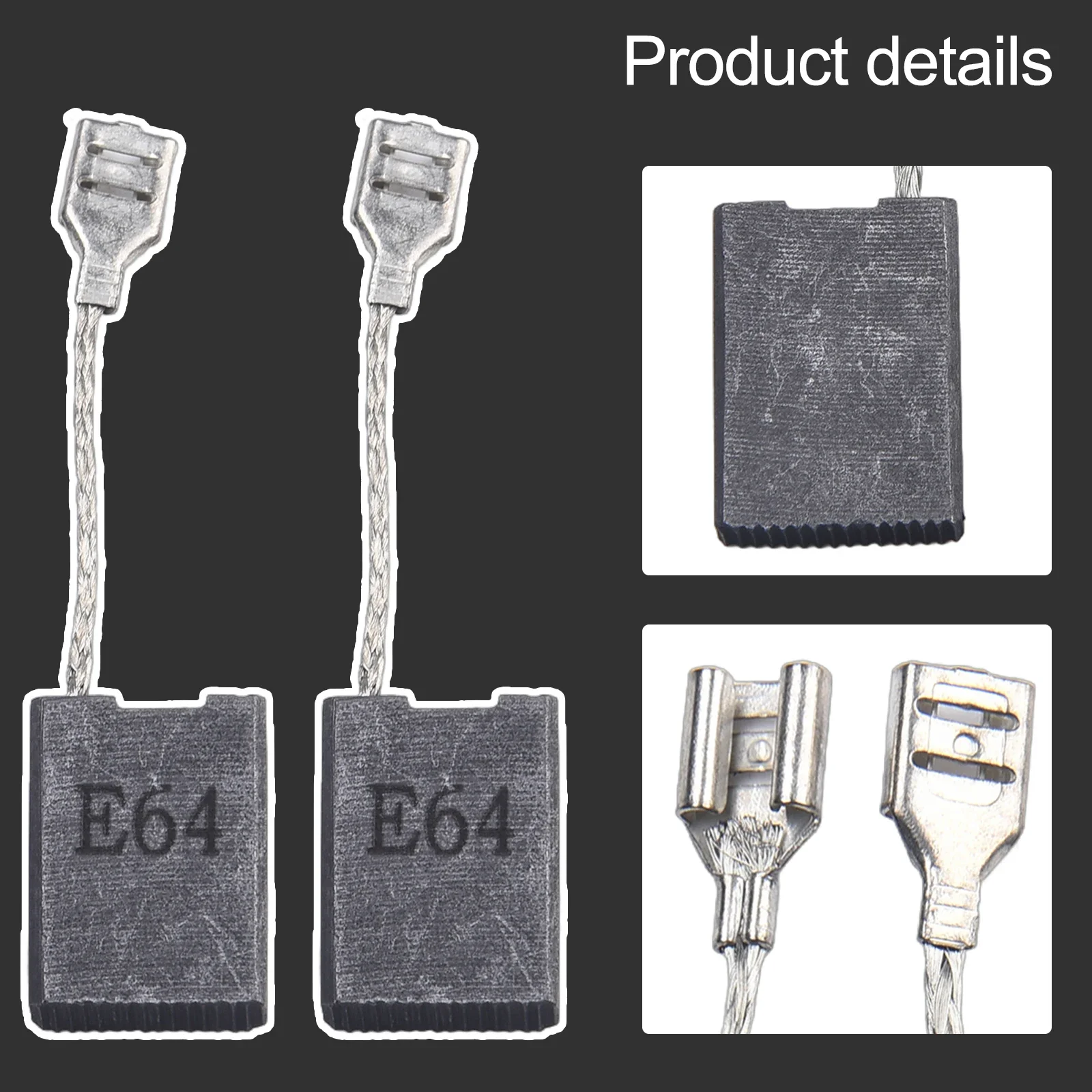 

Motor Brush Carbon Brush 6pcs Spare Part Accessories Angle Grinder Parts Carbon Brushes For Bosch Replacement Power Tools