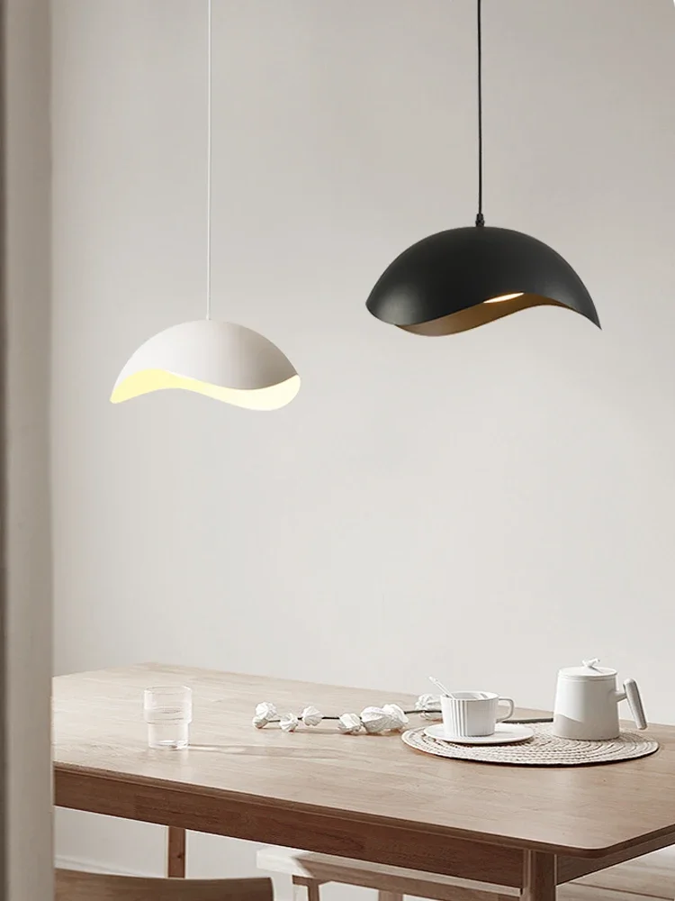 Imagem -05 - Nordic Post-modern Ufo Lustre Lâmpada Eggshell Pendant Luzes do Quarto Sala e Acessórios de Cozinha Home Decor