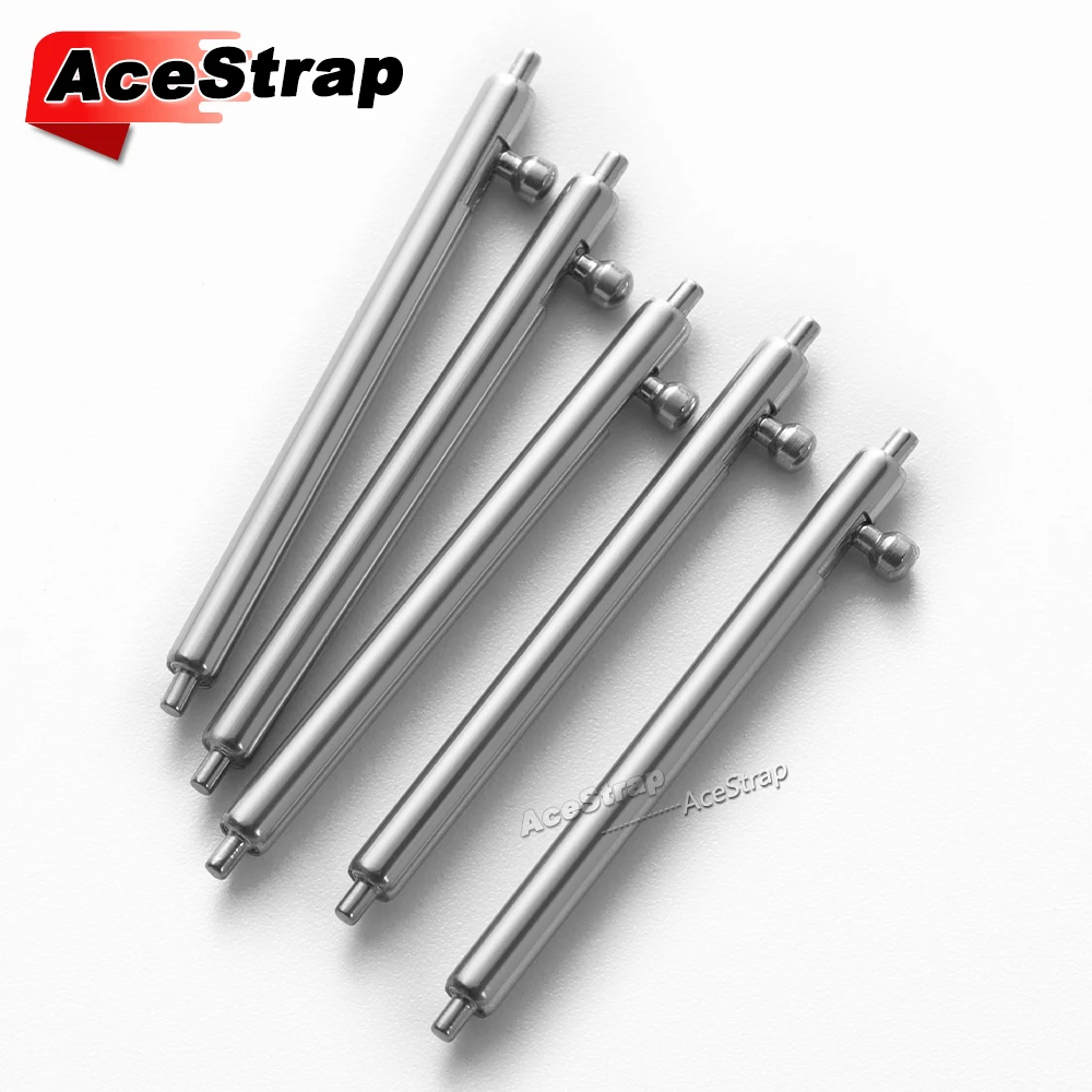 20pcs 1.5mm Diameter Watch Pin Repair Tool Kits Quick Release Watch Strap Spring Bars Steel 20mm 22mm 18mm 16mm 19mm 10-24mm