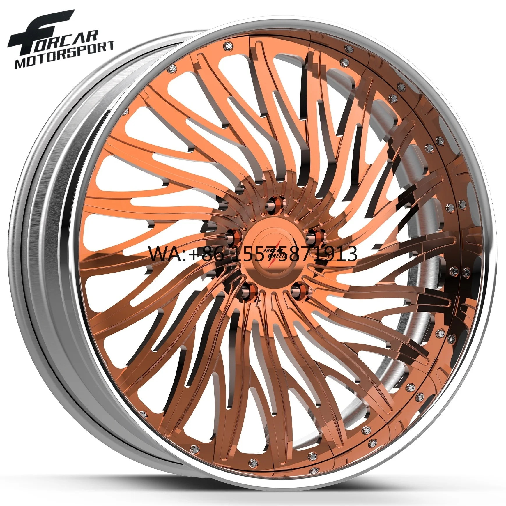 

Комплект из двух кованых легкосплавных дисков T6061 класса люкс для индивидуального использования