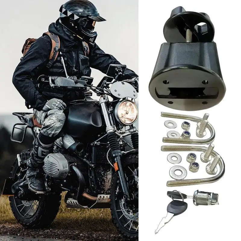 Oil Tank Bracket Lock Anti-Theft Auxiliary Parts Oil Tank Mounting Bolts For Vehicle Truck Motorcycle Modification Driver
