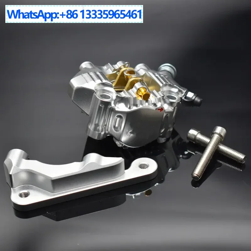 

Motorcycle shark fin crab brake caliper lower pump brake installation lock point 60MM opposite double piston 34 * 17