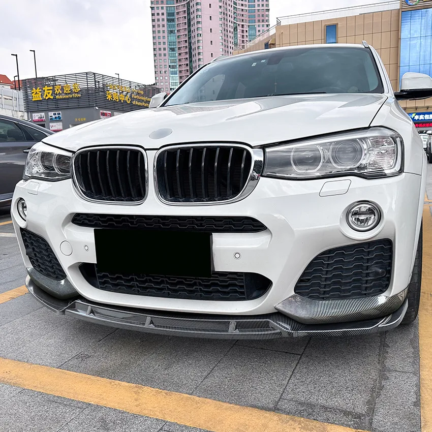 

For BMW X3 F25 X4 F26 2014-2017 Front Bumper Lip Spoiler Diffuser Exterior Modification