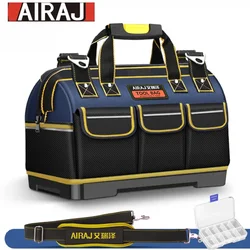 AIRAJ-Bolsa para Ferramentas Eletricista Multifunções, Oxford Waterproof, Multi-Bolso, Anti-Queda, Armazenamento, 13, 15, 17, 19, 23, 1680D, 2024