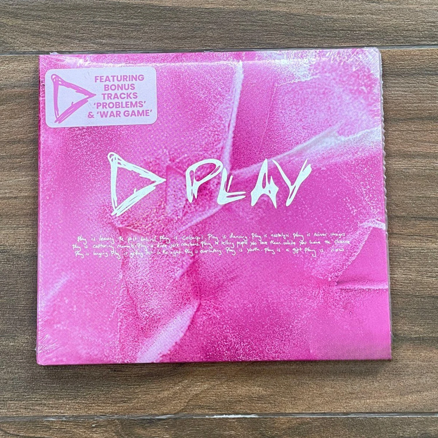 

Rare Sealed PLAY Pop Dance Audio CD with Bonus Tracks Clear Digital Sound Collectible for Fans Home Art Decor