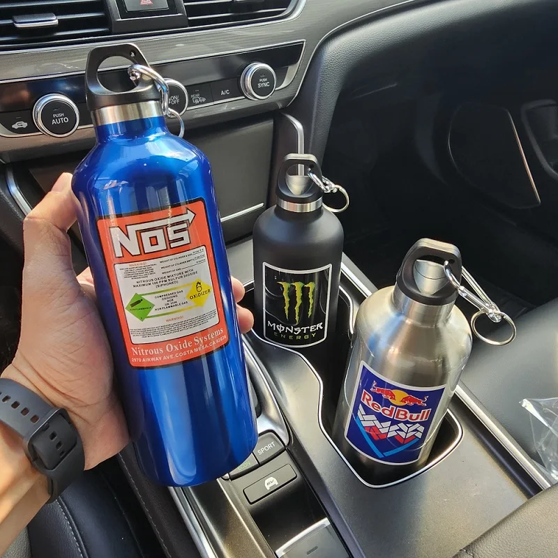 NOS water bottle 500ml extreme sports claw cold protection/insulation cup kettle water cup racing equipment creative(SH)